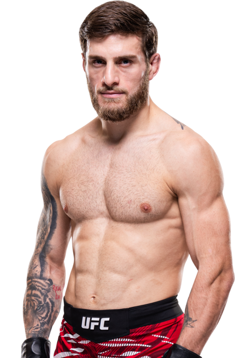 Aleksandre Topuria UFC fighter profile - 6-1-0 record - AI insight and stats