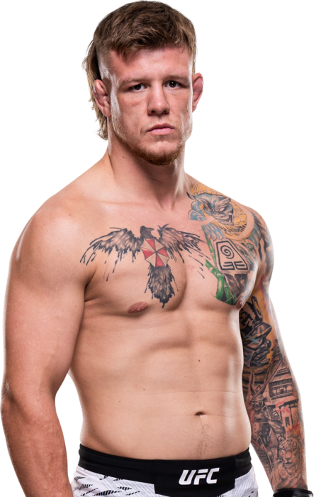 Jimmy Crute UFC fighter profile - 14-4-2 record - AI insight and stats