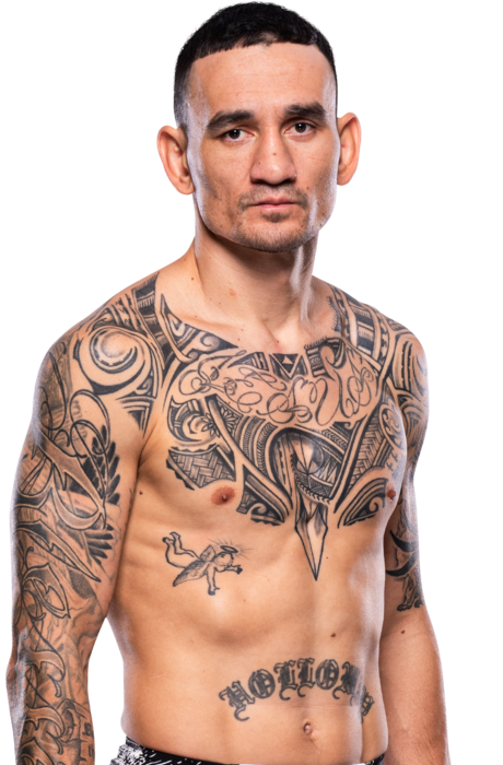 Max Holloway UFC fighter profile - 27-8-0 record - AI insight and stats